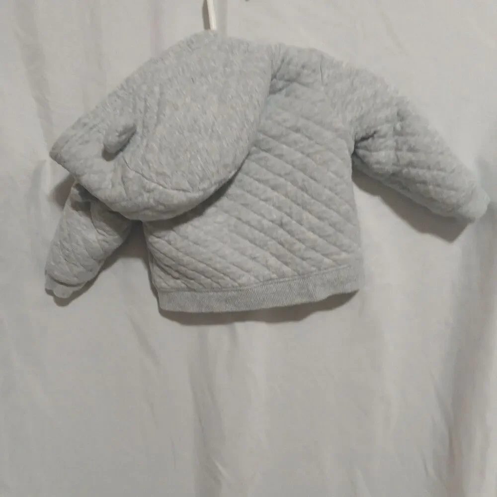 Winter Childs Jacket Carter's Simple Joy's 6-9 M Zipper Small Yet Mighty Patch